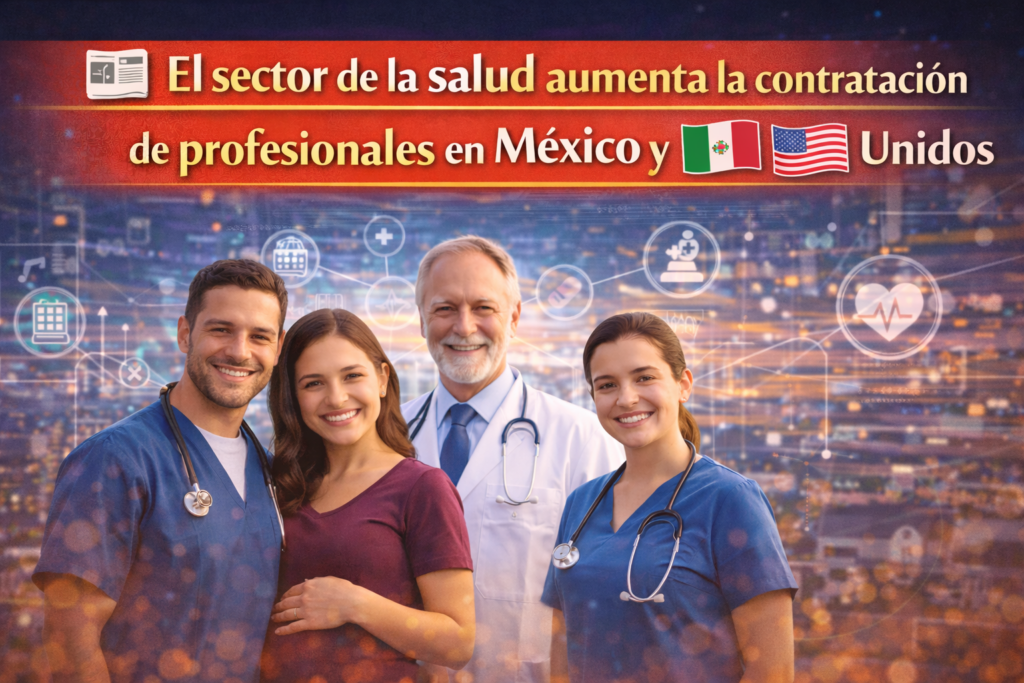 📰 El sector de la salud aumenta la contratación